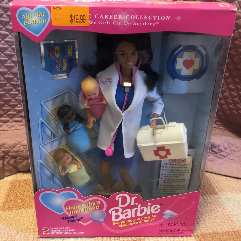 Dr Barbie Hear Baby’s Heart Beat career collection
